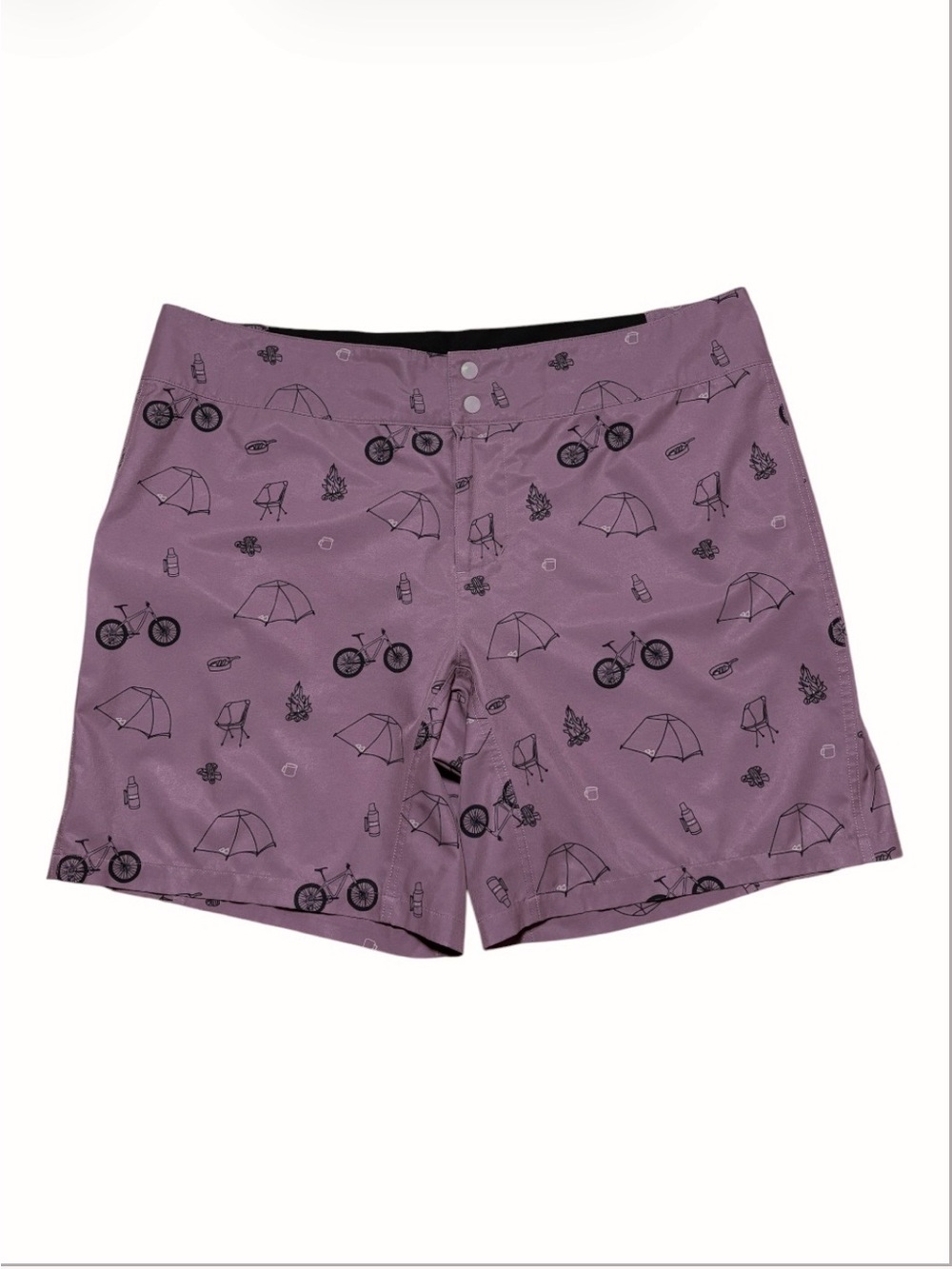 Wild Rye Wm’s Ruby Mountain Bike Shorts In Camp Mauve Sz 14